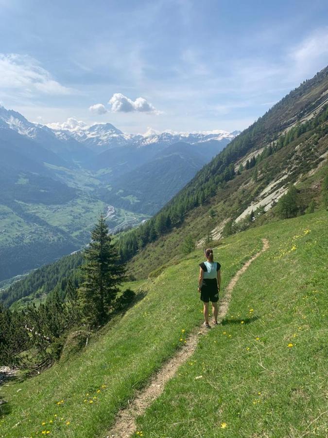 Chez Pierre Lägenhet Praz-de-Fort Exteriör bild
